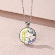 (YXL5610) Collier Anime Hinata Shoyo de qualité supérieure avec style de pierres précieuses pour les