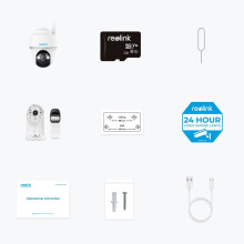 Reolink Go Series G430 - 5MP Outdoor Battery Camera, 4G LTE Network, Person/Vehicle/Animal Detection, 355 Pan & 140 Tilt
