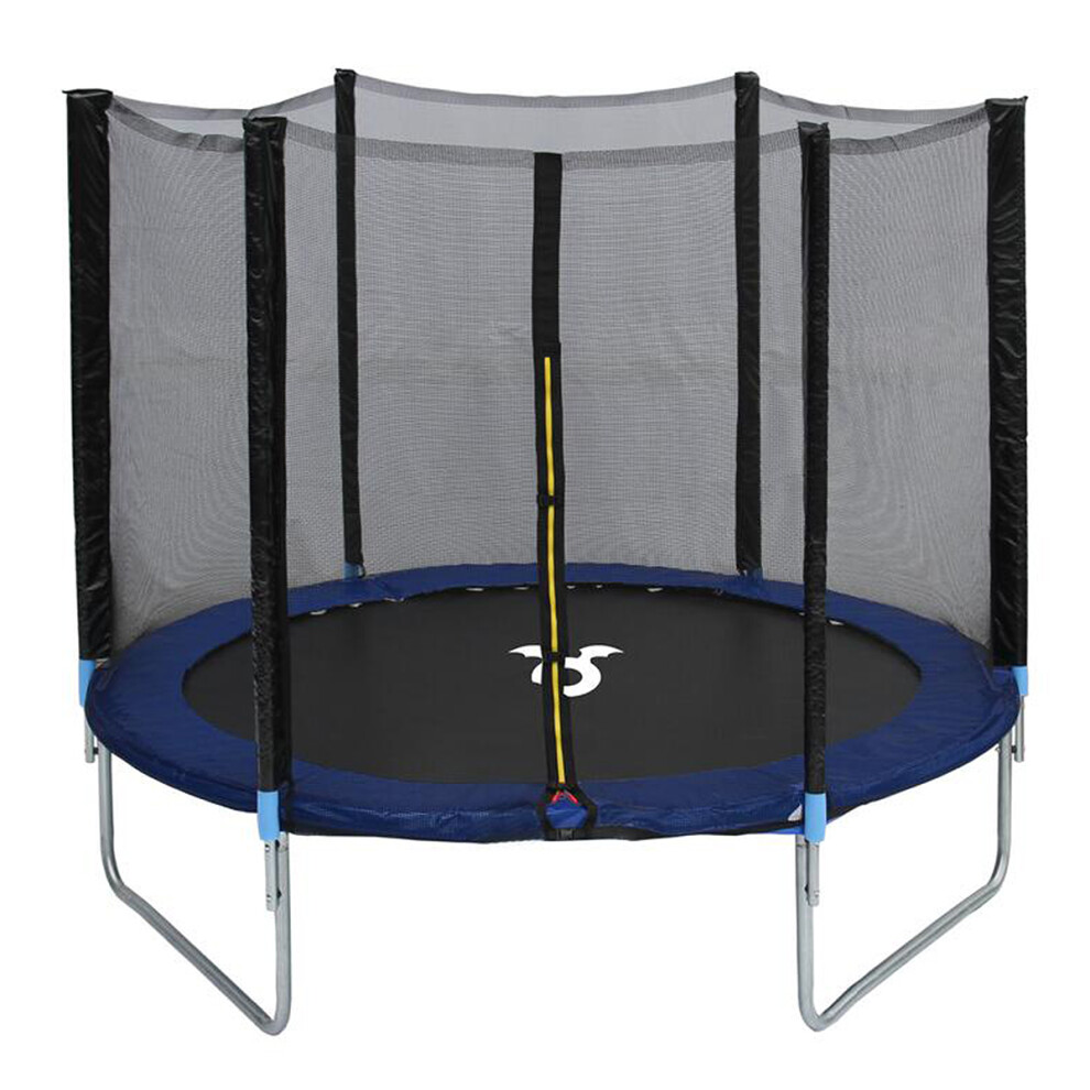 Charles Bentley Monster Children's Trampoline With Safety Net Enclosure