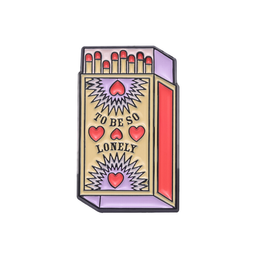 (XZ8948) broche de lettre de dessin animé élégante en forme de téléphone Vintage coloré parfaite pour