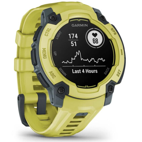 Garmin Urheilullinen älykello - GARMIN - Instinct E - 45 mm - Lime