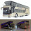 (Red)1:32 High Quality Alloy Double Deck Bus Sound Light Metal Diecast Pull Back Simulation Luxury Sightseeing 2