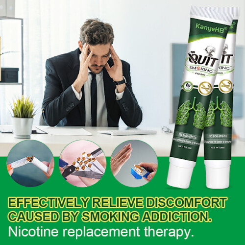 KanyeHB Smoking Control Cream relieves pain from cigarette addiction 2