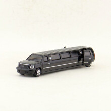 (Nero) Modello di veicolo giocattolo in metallo pressofuso Stretch Lincoln Limousine Regalo da collezione