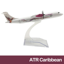 (ATR Caribbean)6Inch 15CM A380 A350 A330 A320 Concorde Diecast Airplane Model For Gift Collection