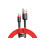 Cafule USB-C-Kabel 2A, 2 m - Rot 1
