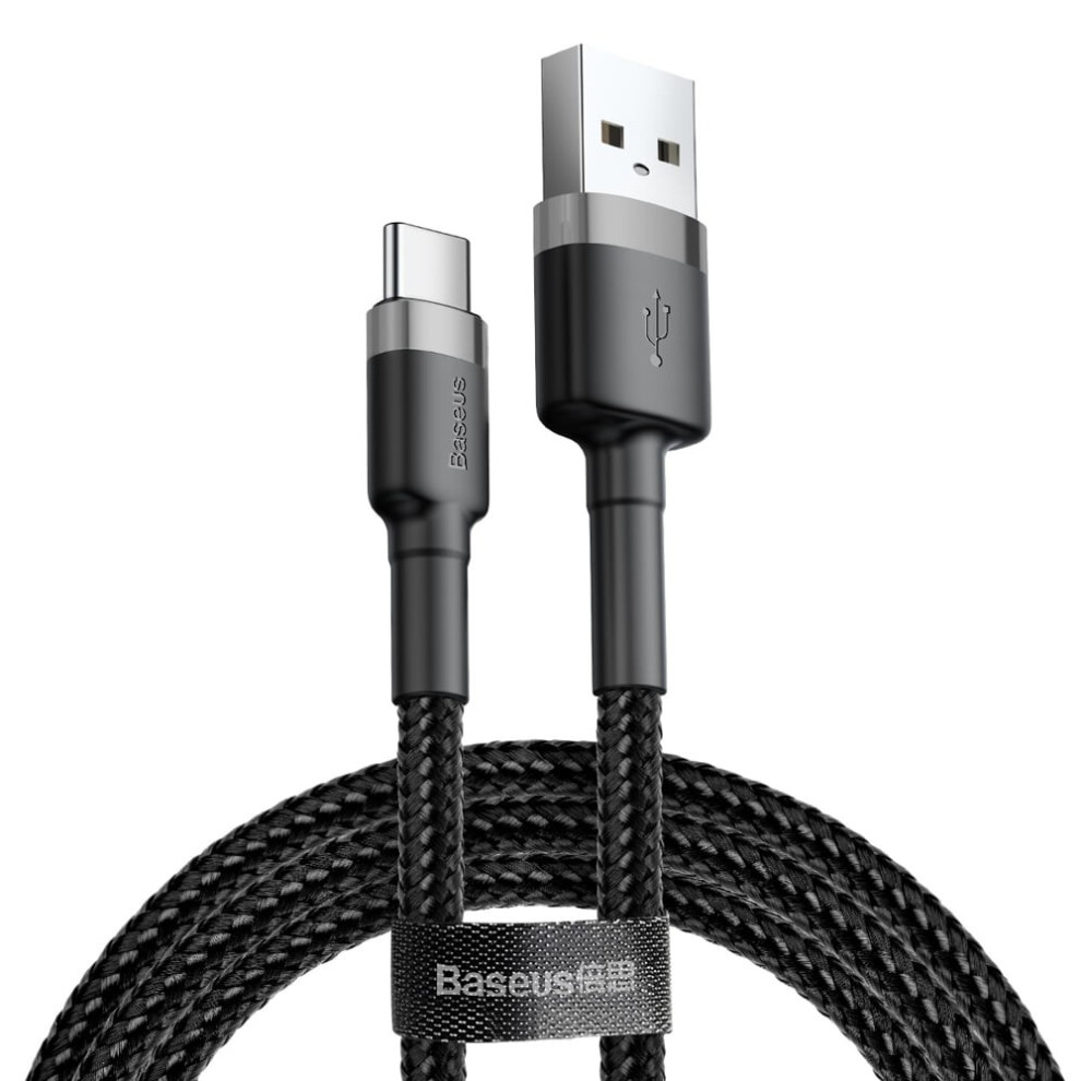 Baseus Grau Daten- Und Ladekabel Usb-A - Usb-C Cafule, 18W, 2M, Catklf-Cg1 - Bild 7