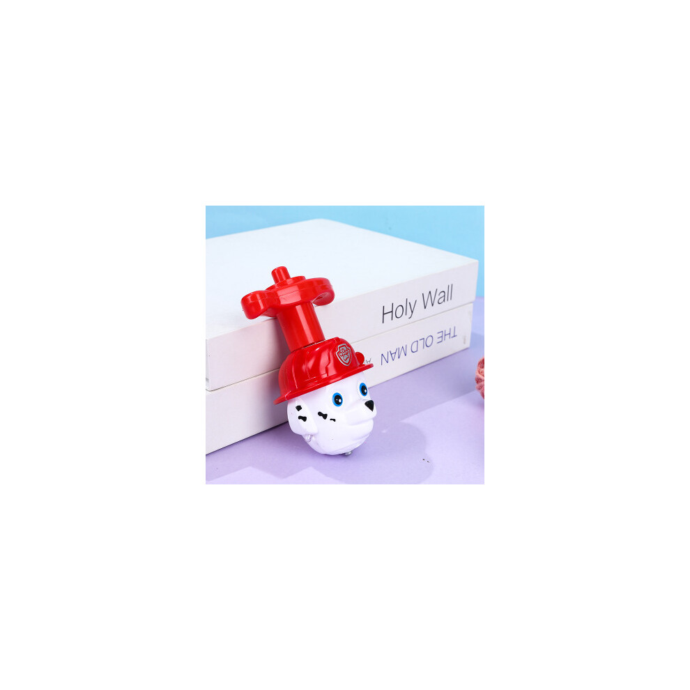 (2) NOUVEAU cadeau de Noël toupie colorée Flash LED lumière laser musique gyroscope enfants bois lumineux