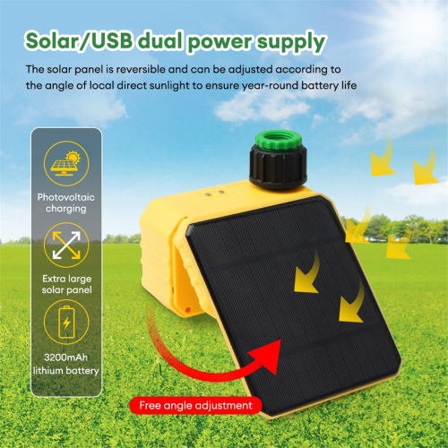 Household WIFI Solar Irrigation Timer Smart APP Control Automatic System Outdoor Water Garden Tool 2