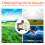 2-Way Water Timer LCD Display Waterproof IP65 Home Garden Irrigation Rainfall Automatic Controller System 5