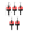 5pcs 8mm Shank Countersunk Drill Bit Woodworking Router Core Limiter Bits Hole Opener 8