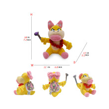 (Wendy Sit) Princess Koopa Peach Lemmy Larry Iggy Wendy Roy Ludwig Morton Λούτρινη κούκλ