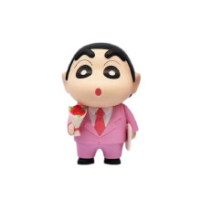 (Ροζ) Crayon Shin Chan Θέμα Anime Παιχνίδια χαρακτήρων Μοντέλα κούκ