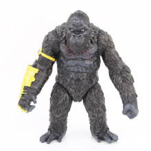 (2024 Gold B Closed) 2024 Intricate King Kong Model A Open Mouth PVC Action Figure da collezione