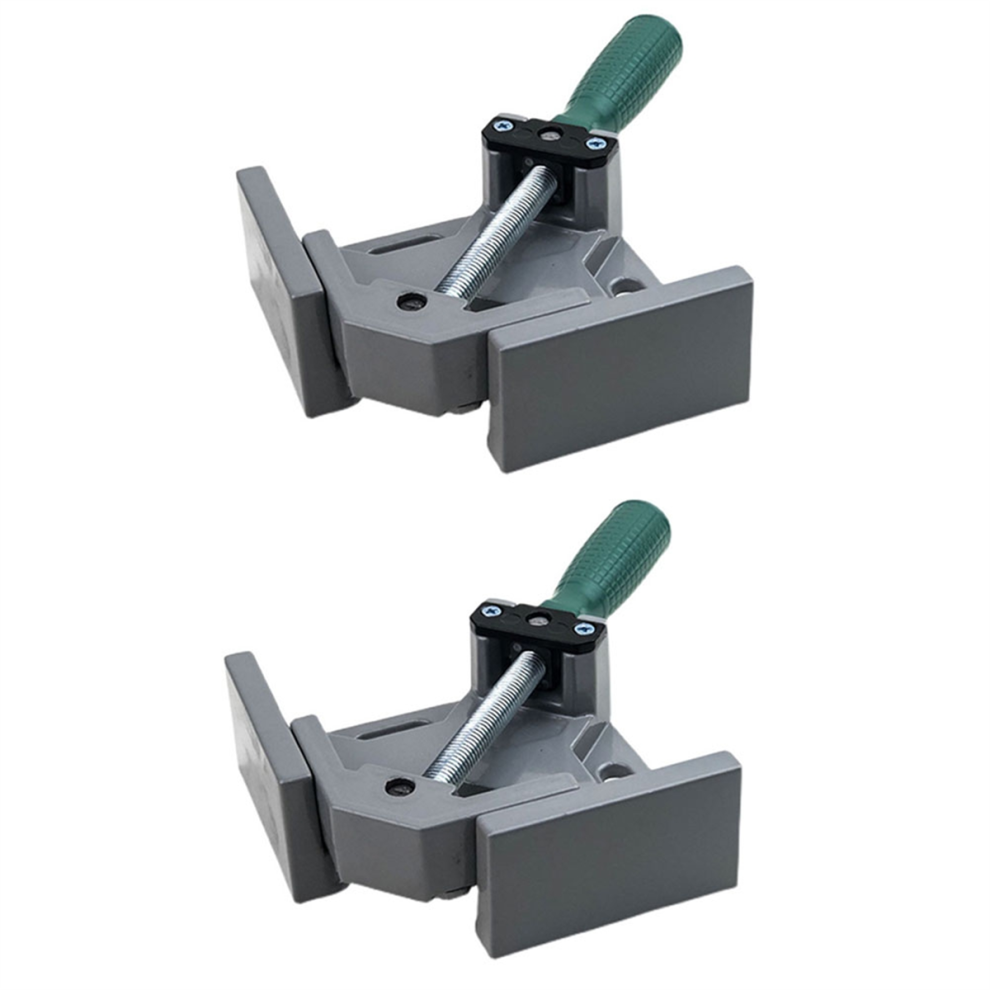 Photos - Vise 2PCS Right Angle Clip Clamp Single Handle 90 Degrees Adjustable Swing Jaw for Carpentry Frame Metal Welding