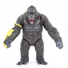 (2024 Gold A Open) 2024 Intricate King Kong Model A Open Mouth PVC Action Figure da collezione