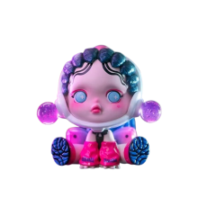 (Dancer) City Pop Mart Of Night Garage Kit Cartoon Toy Set Collection Model Kid Gift Girl