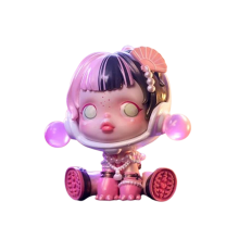 (Princess) City Pop Mart Of Night Garage Kit Cartoon Toy Set Collection Model Kid Gift Girl