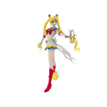 (TsukinoUsagi) Sailor Moon Anime Tsukino Usagi Action Figure Modelli Casa Bambini Decorazione Regali