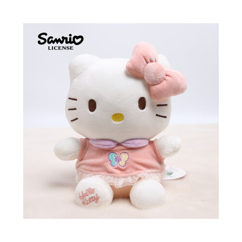 (Ανοιχτό ροζ) Hello Sanrio Kitty βελούδινο παιχνίδι Χαριτωμέ