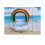 (60 εκ.) Φουσκωτό κολυμβητικό κύκλο Rainbow Cloud για ενήλικ 1
