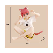 (Nakano Ichika) The Quintuplets Quintessential Action Figure Μοντέλο Toy Doll Gift Decoration
