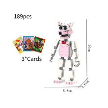 (Λευκό) Χαρακτήρας Poppy Playtime Assemble Building Block Παιχνίδια Δώ