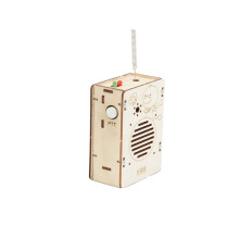 (Un) Material de ayuda para experimentos Modelo de enseñanza Paquete Manual de walkie-talkie inalámbrico