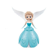 (Elsa Wing) Θέμα Anime Rotate Toys Snow White Sofia Cinderella Elsa Wing Bicycle