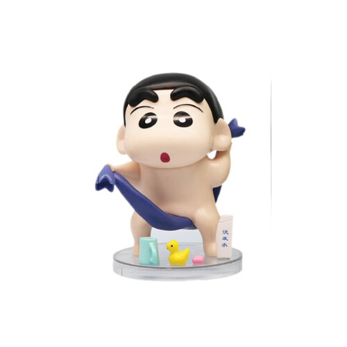 (Bathing) Shin Crayon Chan Θέμα Anime Παιχνίδια χαρακτήρων Μοντέλα κούκ