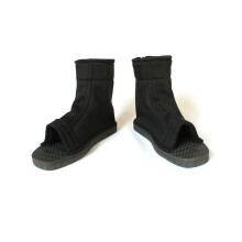 (Zapatos negros, EUR 38 = 24 CM) Disfraz de cosplay de Naruto Kakashi, conjunto completo