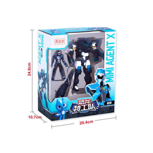 (Μπλε) Force Mini Action Figure Κούκλα Παιδιά Παιχνίδι χαρακτήρ