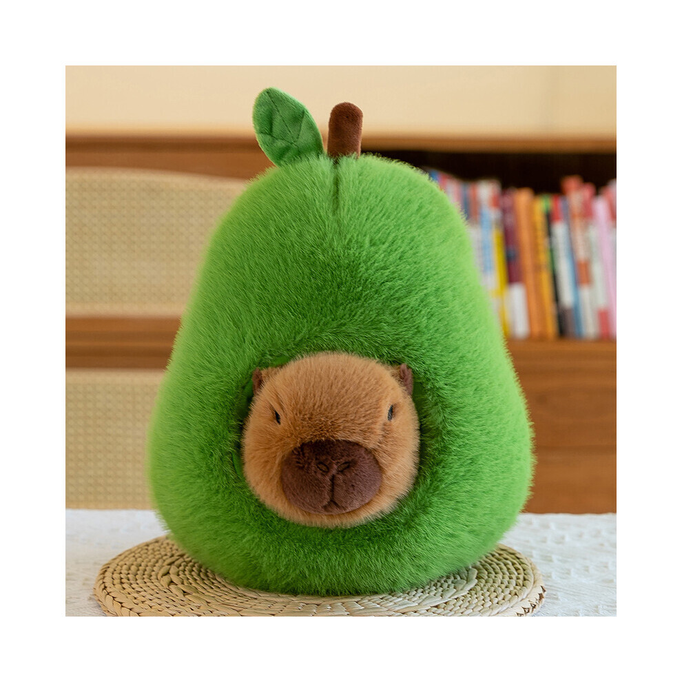 Peluche De Aguacate De 35 Cm, Almohada Suave Y Abrazable, Regalo Original Para Niños Y Amantes Del Aguacate