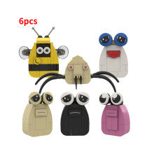 (Σετ) Alien Pou Building Blocks Sets Diy Emotion Toy Model Διαδραστικό παιχνίδ