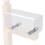 Metal Mailbox Mounting Bracket Large for Mailboxes with 8Inch Wide Floor 2Pcs 7