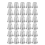 Sewing Thimble Finger Protector, 30 Pcs Metal Shield Ring for Hand Sewing, Craft Accessories DIY Tools 1