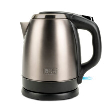 BLACK & DECKER - Bollitore - 1,2 L - 2200W - base 360 - Inox - BXKE2202E
