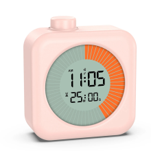 Digital Visual Timer 3 in 1 Clock with 60-Minute Countdown Stopwatch for Kitchen Cooking Study Teaching