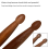 Drum Sticks Mahogany Jazz Drumsticks Children'S Beginners 7A Small 5