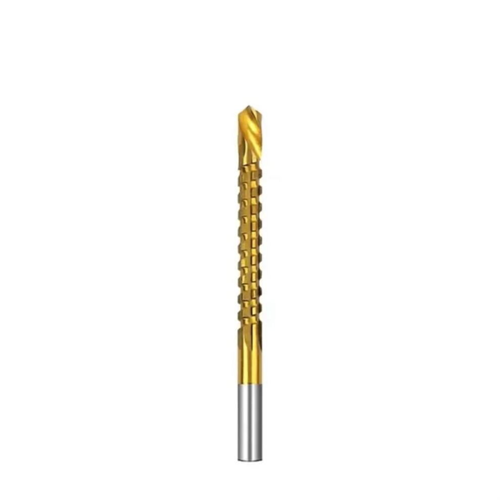 Photos - Bits / Sockets 8mm Titanium Coated Drill Bit Spiral Jagged Saw Composite Twist