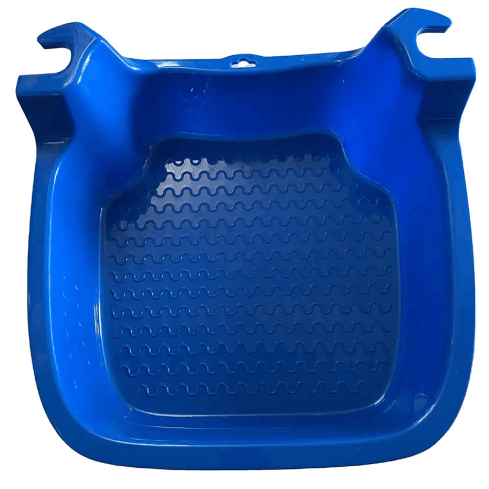 Pool Foot Bath, Non-Slip Footbath Tub, for Above Ground Swimming Pools, Spas to Wash Feet Sand, Mounted on Ladder