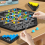Geometric Chain Chess Puzzle Triangle Tabletop Game Family Interactive Exercise Thinking Children Logic 9