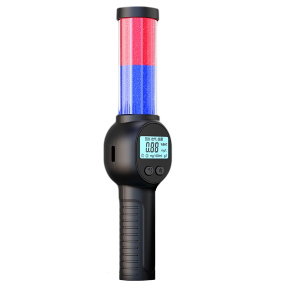 High Precision Alcohol Tester Sound And Alarm Traffic Lcd Display Police Breathalyzer Light 4852257139950