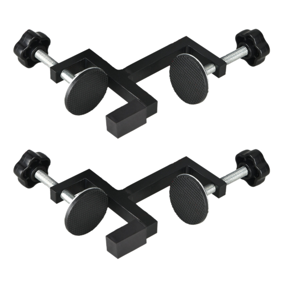 Lot de 2 pinces bidirectionnelles en Y pour menuiserie, 10-57 mm, étau robuste pour menuisier, pince de bureau à double usage en forme de G