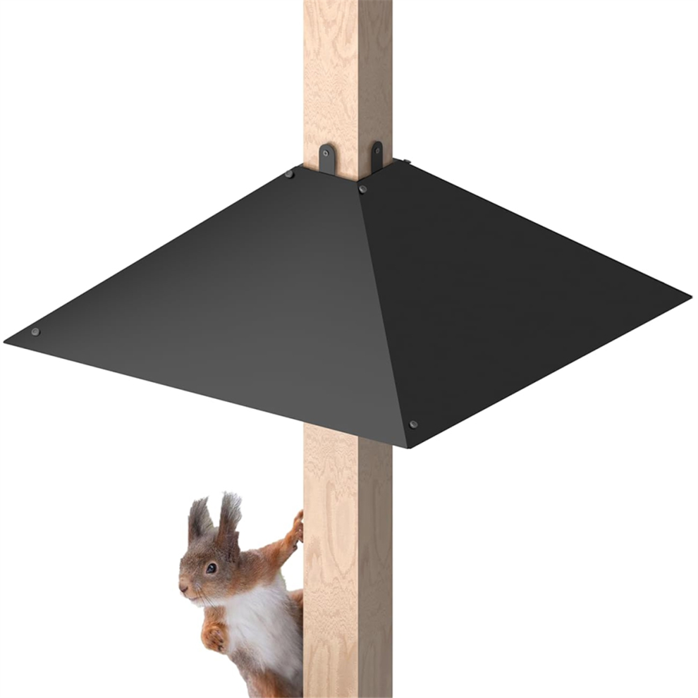 Metal Squirrel Baffle for Post, Proof Baffles Bird Feeder Poles, Outdoor Guard Wooden Pole-image-OPC-PGQGB8R-NEW