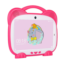 7 Inch Kids Tablet Quad Core 1+8G Dual Card WiFi Android 7.0 Tablets for Study Education Gift Software,Pink