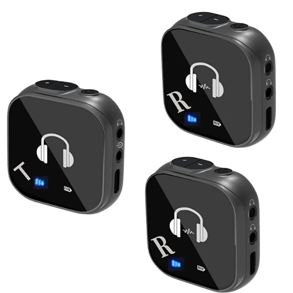 5.8G Wireless Earphone Monitor Headphone in Ear System with Transmitter Receiver Automatic Pairing-image-OPC-PGQGBHG-NEW