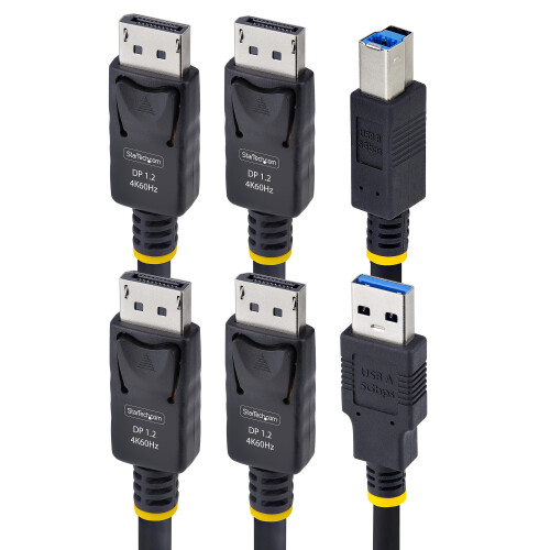 StarTech.com 1.8M DUAL-DP/USB KVM CABLE - 2