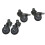 Lanview by Logon WALL TYPE CASTOR GROUP M10 PIN 1set= 4pcs. 1