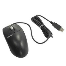 Souris optique HP USB Optical Scroll Mouse - 2 bouton(s) - filaire - USB - noir Jack